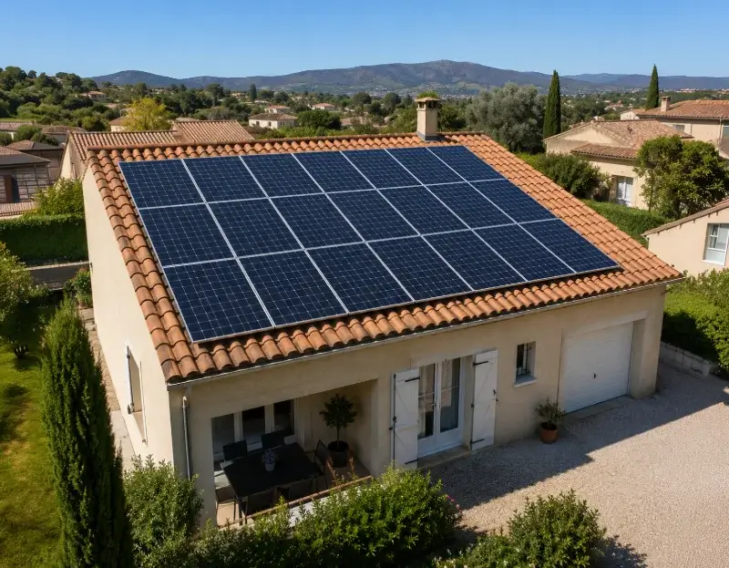 Prime à l'autoconsommation panneaux solaires Saint-Romain-en-Gal — aide financière de l'État